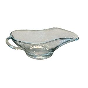 Anchor Hocking Clear Glass Gravy Boat 10 oz